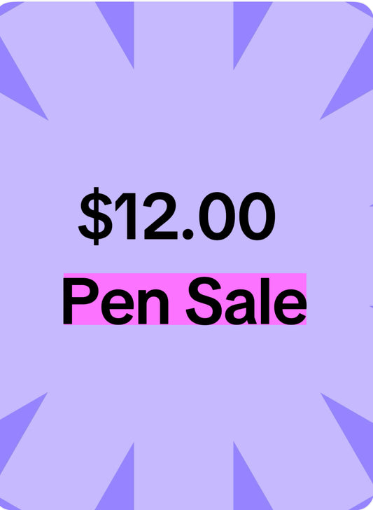 12.00 Pen Sale