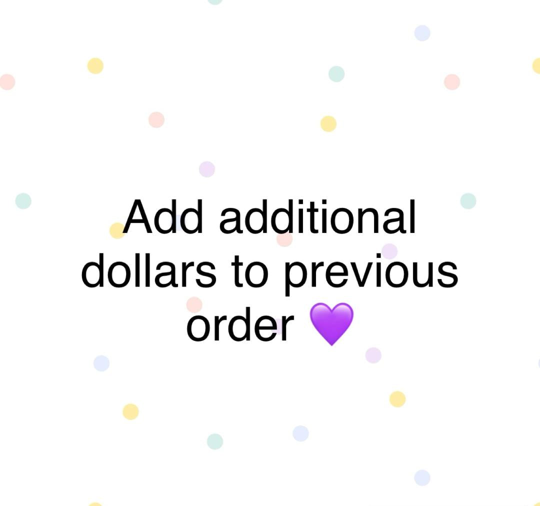 Add On's